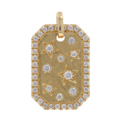 .46ctw Diamond Pendant Yellow Gold