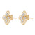 .18ctw Diamond Earrings Yellow Gold