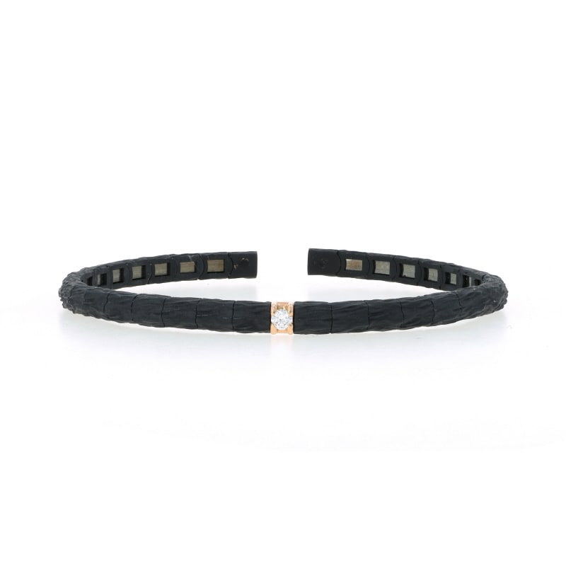 .10ct Diamond Women's Bracelet Titanium