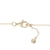Diamond Cable Station Chain Pendant Necklace Yellow Gold