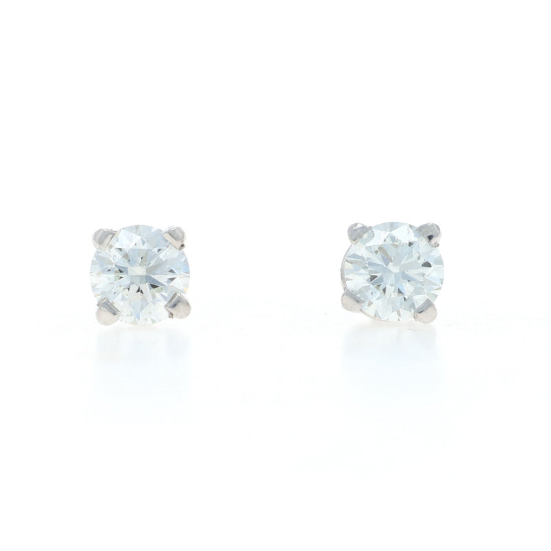 1.00ctw Diamond Earrings White Gold