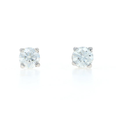 1.00ctw Diamond Earrings White Gold