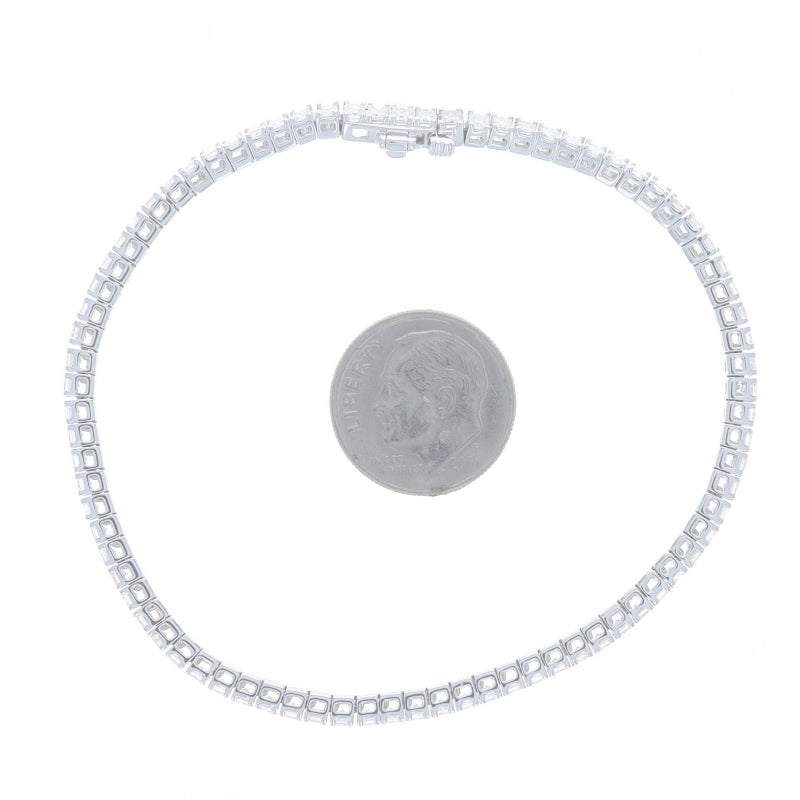 3.50ctw Diamond Bracelet White Gold