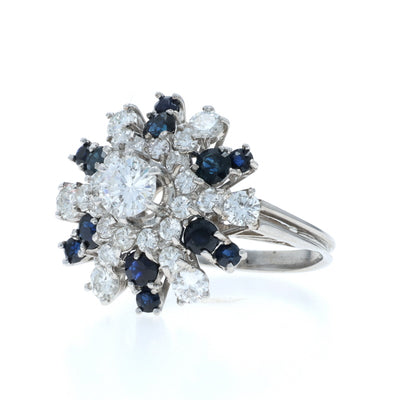 2.72ctw Diamond and Diamond Ring White Gold