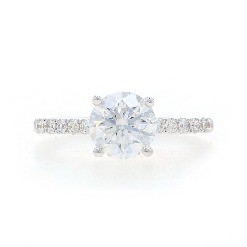 1.79ctw Diamond and Diamond Women's Ring White Gold