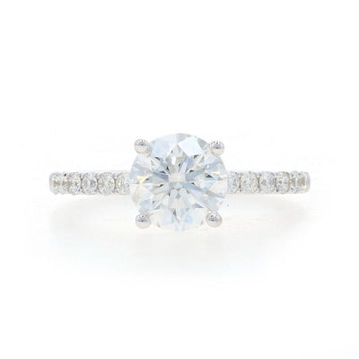 1.79ctw Diamond and Diamond Women's Ring White Gold