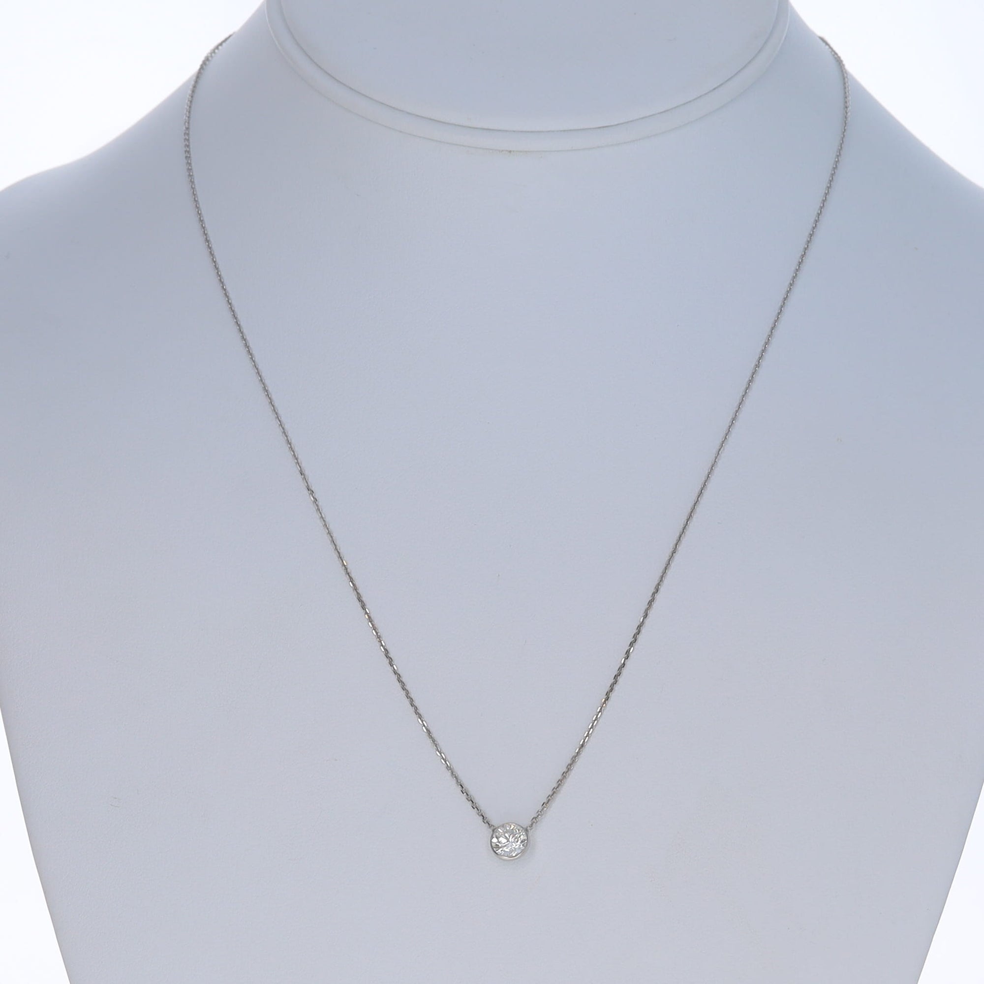 .70ct Diamond Pendant Necklace White Gold