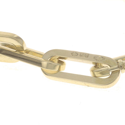 Paperclip Bracelet Yellow Gold