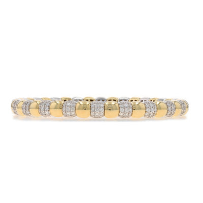 1.95ctw Diamond Bracelet Yellow Gold