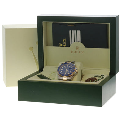 Rolex Submariner Bluesy Men's Watch 116613 Stainless Steel Automatic