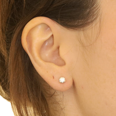 .80ctw Diamond Earrings Yellow Gold