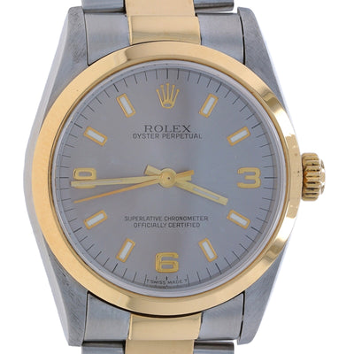 Rolex 31mm Oyster Perpetual Ladies Watch 77483 Stainless Steel Automatic