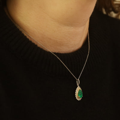 2.75ctw Diamond Pendant Necklace White Gold