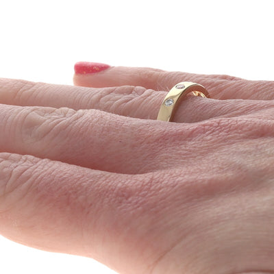 .25ctw Diamond Women's Band Yellow Gold