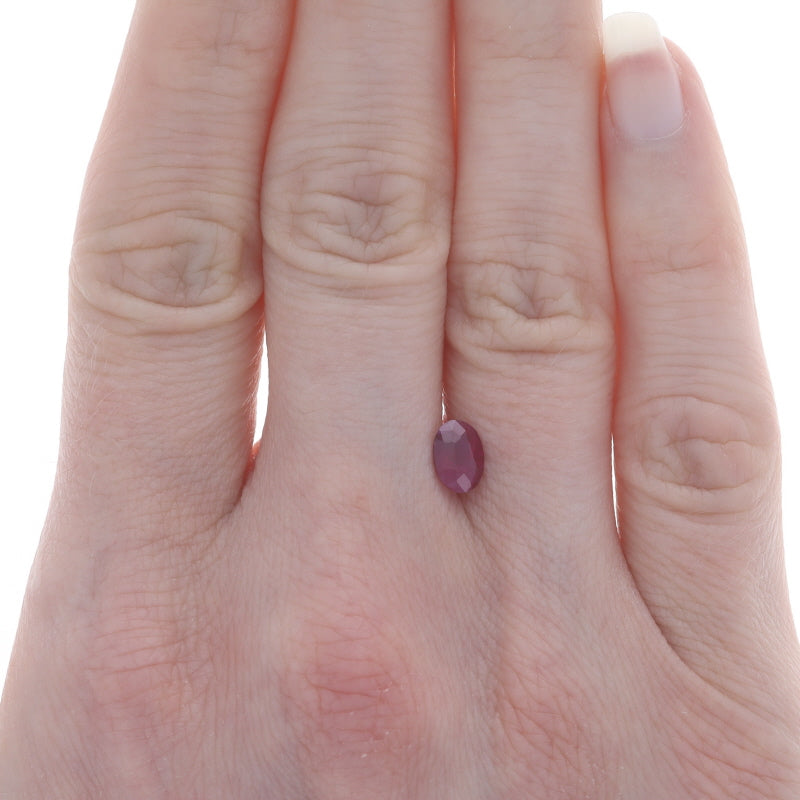 .80ct Oval Ruby