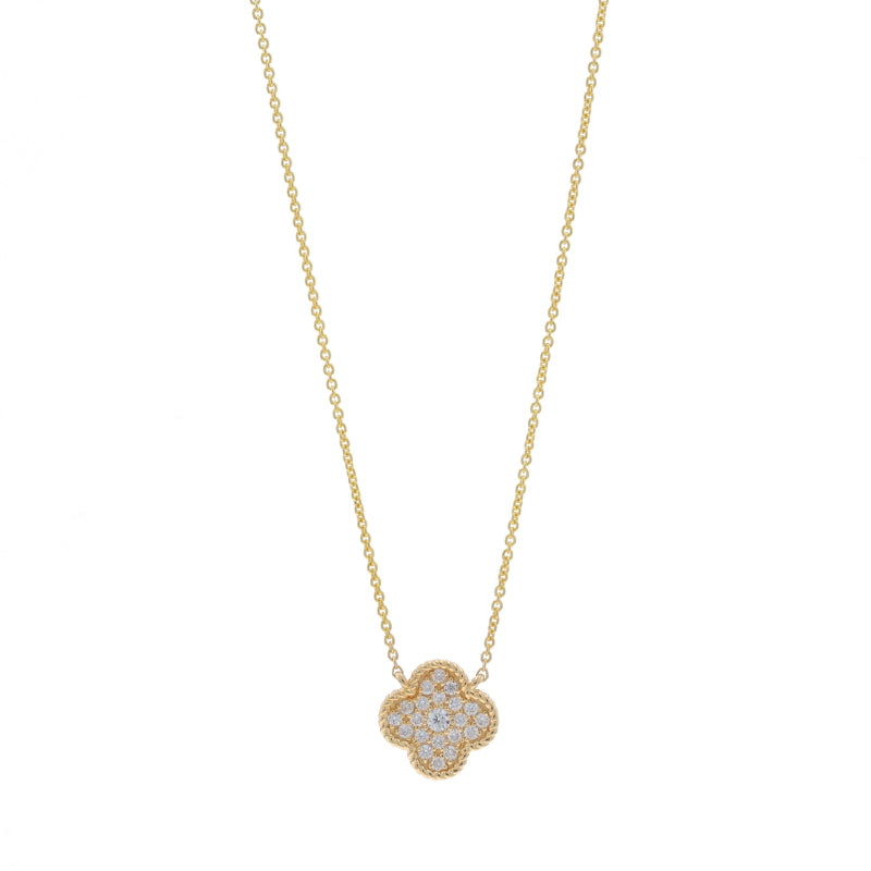 .17ctw Diamond Pendant Necklace Yellow Gold