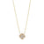 .17ctw Diamond Pendant Necklace Yellow Gold