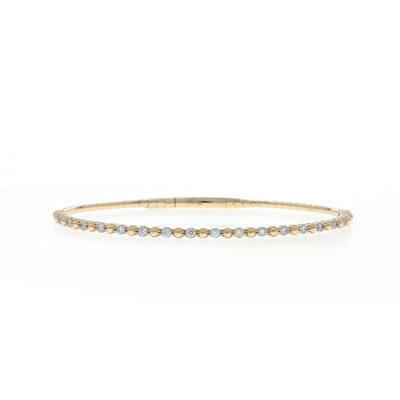 .40ctw Diamond Bracelet Yellow Gold