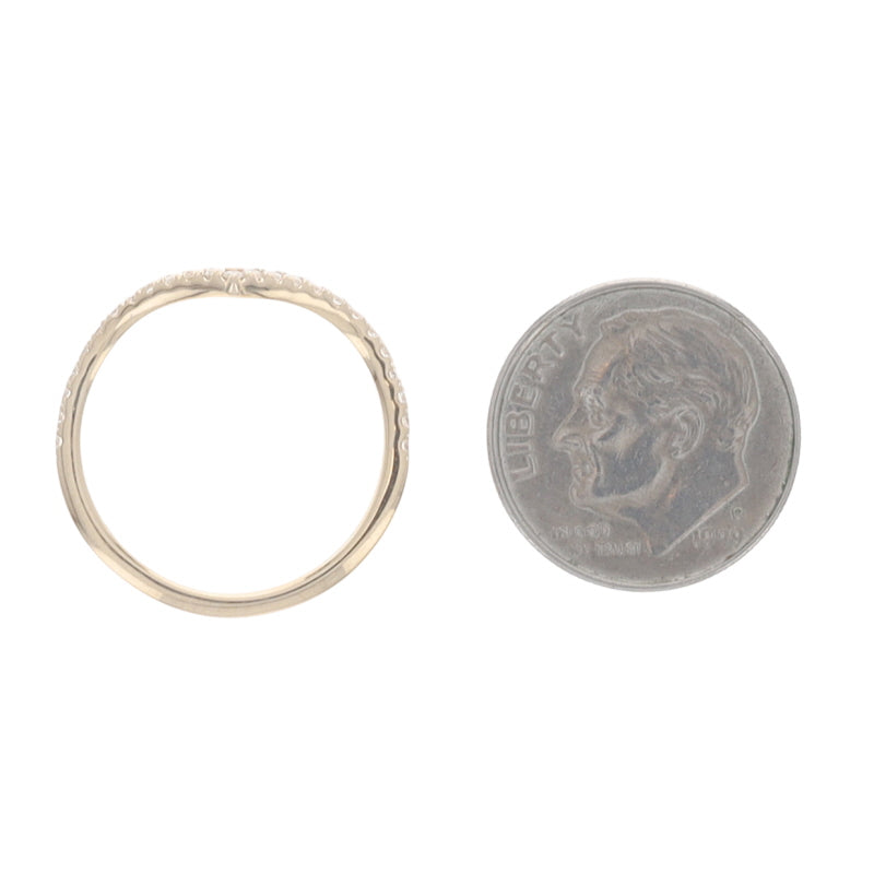 Diamond Band Yellow Gold