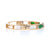 3.44ctw Jadeite and Diamond Bracelet Yellow Gold