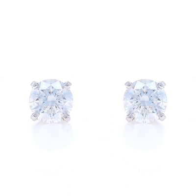 1.48ctw Diamond Earrings White Gold