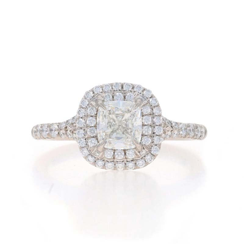 Tiffany & Co. Soleste .99ctw Diamond and Diamond Ring Platinum