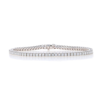 3.50ctw Diamond Bracelet White Gold