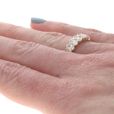 2.25ctw Diamond Women's Band Yellow Gold