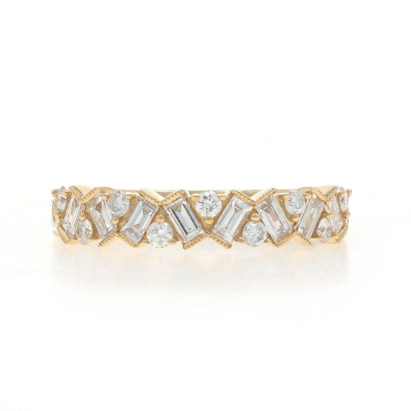 .60ctw Diamond Women's Band Yellow Gold