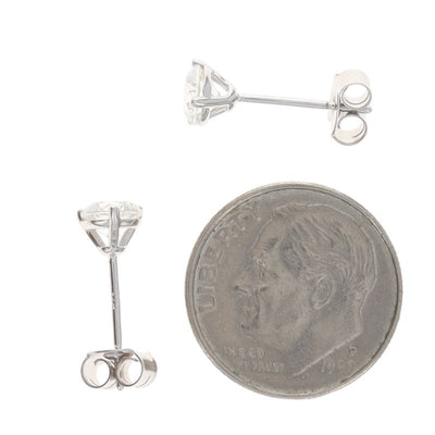 1.00ctw Diamond Women's Earrings White Gold