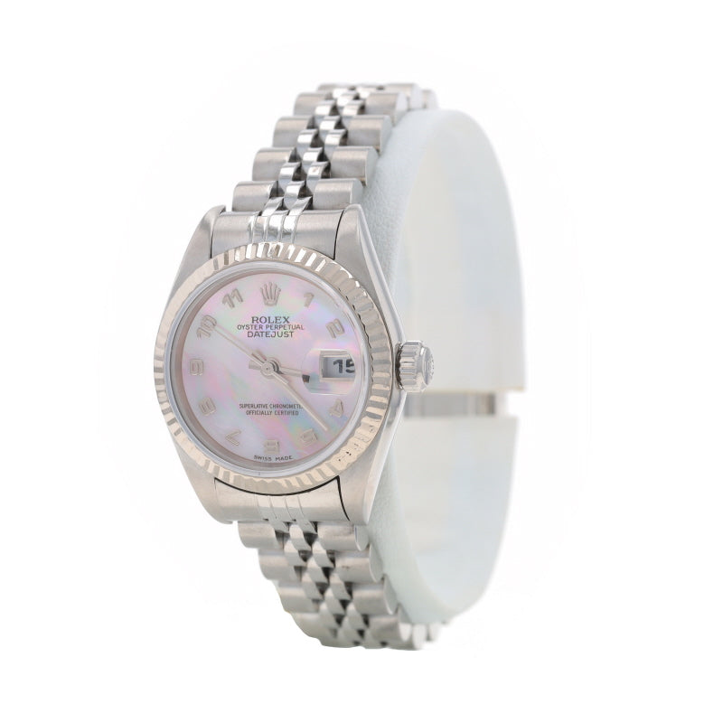 Rolex Datejust Mother of Pearl Wristwatch 79174 Automatic