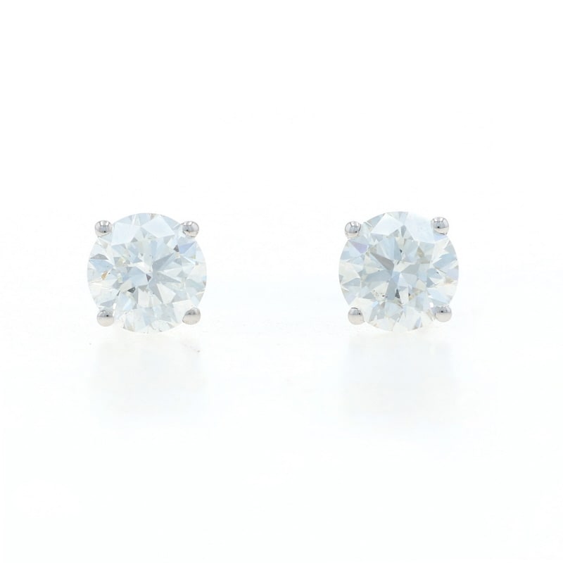 2.02ctw Diamond Women's Earrings White Gold