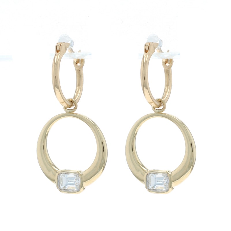 .44ctw Diamond Women's Earrings Yellow Gold
