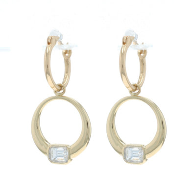 .44ctw Diamond Women's Earrings Yellow Gold