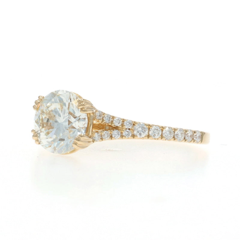 1.77ctw Diamond and Diamond Ring Yellow Gold