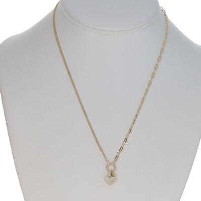 .18ctw Diamond Pendant Necklace Yellow Gold