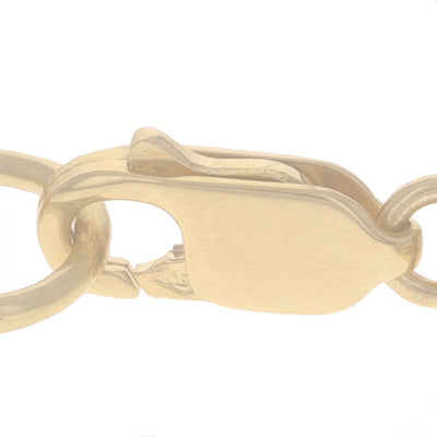 Fancy Link Bracelet Yellow Gold