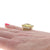 David Yurman .20ctw Lemon Quartz and Diamond Ring Yellow Gold