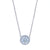 1.13ctw Diamond Pendant Necklace White Gold