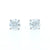 1.60ctw Diamond Earrings White Gold