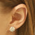 6.24ctw Diamond Earrings White Gold