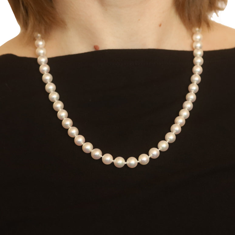6.4mm - 6.8mm Akoya Pearl Necklace | First State Auctions United States