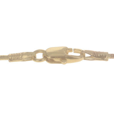 Curb Chain Necklace Yellow Gold