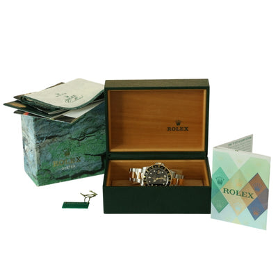Rolex GMT-Master II Men's Watch 16713LN Stainless Steel Automatic