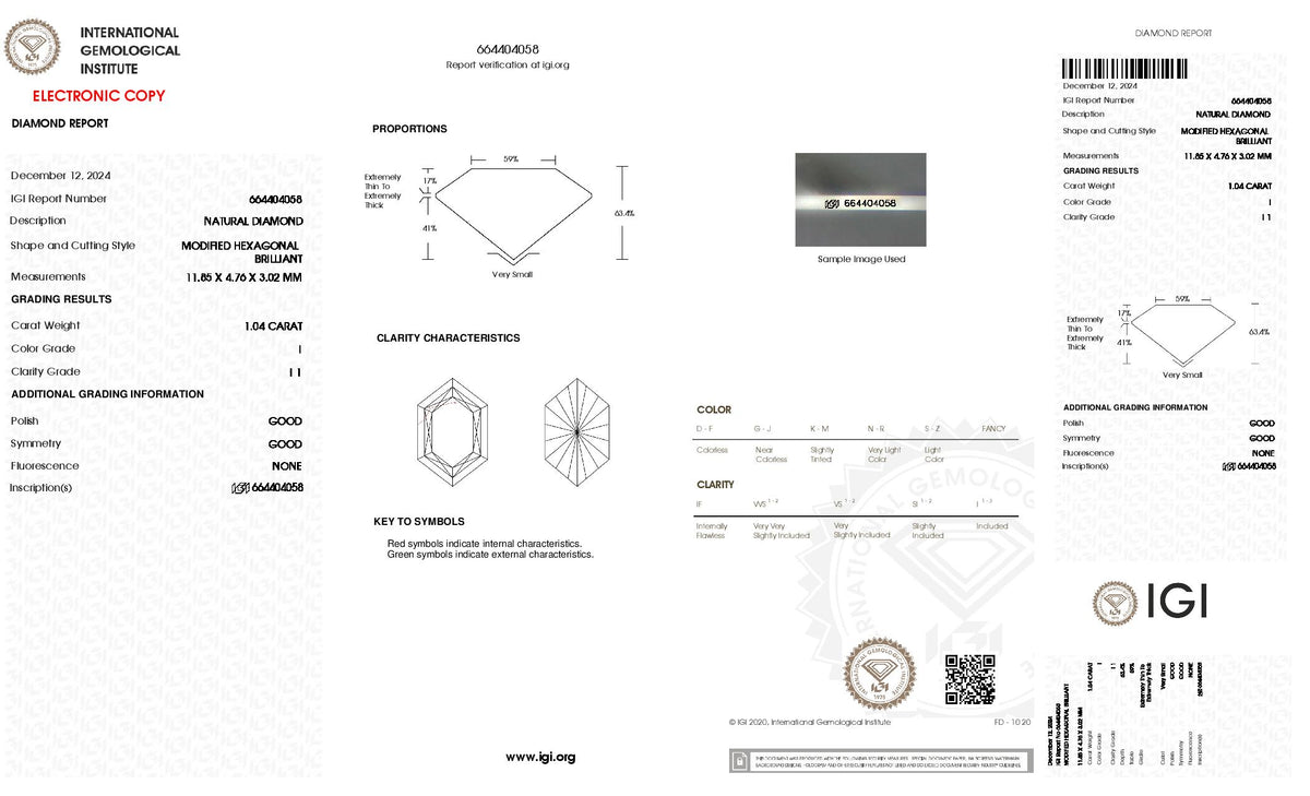 1.04ct Diamond Pendant Necklace Yellow Gold