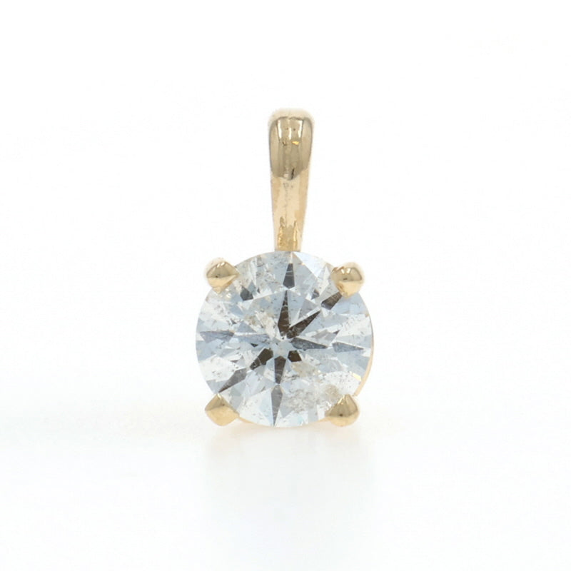 .38ct Diamond Pendant Yellow Gold