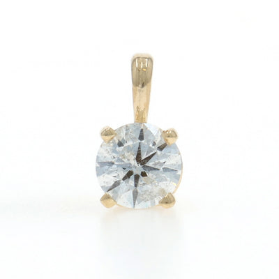 .38ct Diamond Pendant Yellow Gold