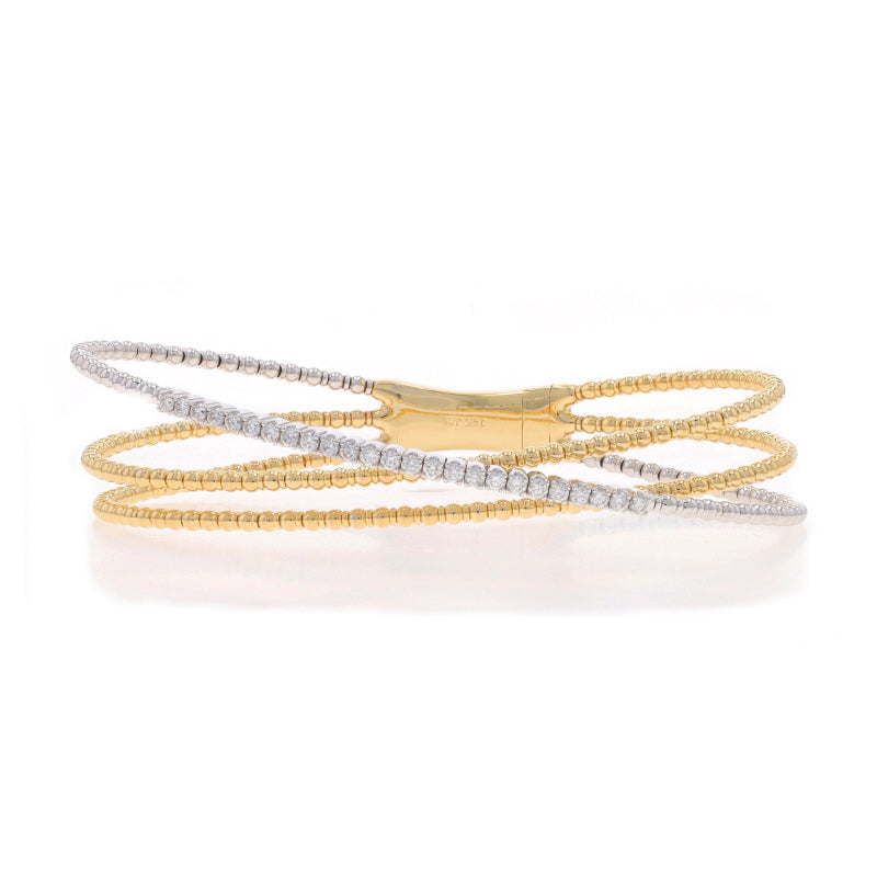 .47ctw Diamond Bracelet Yellow Gold