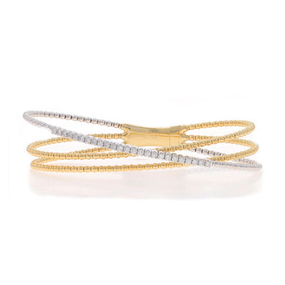 .47ctw Diamond Bracelet Yellow Gold