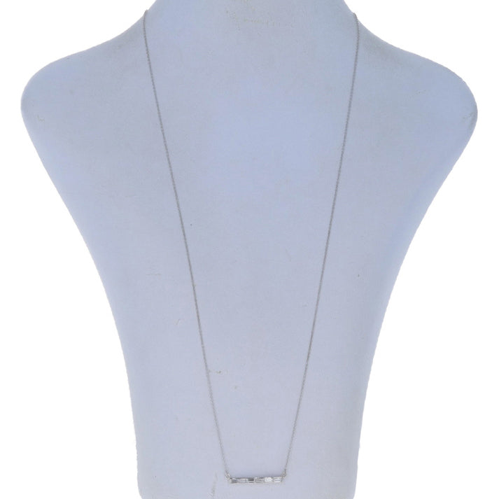 .84ctw Diamond Pendant Necklace White Gold